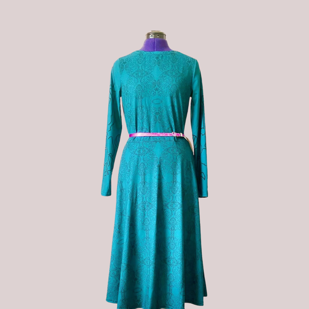 Beautiful all over print dresses